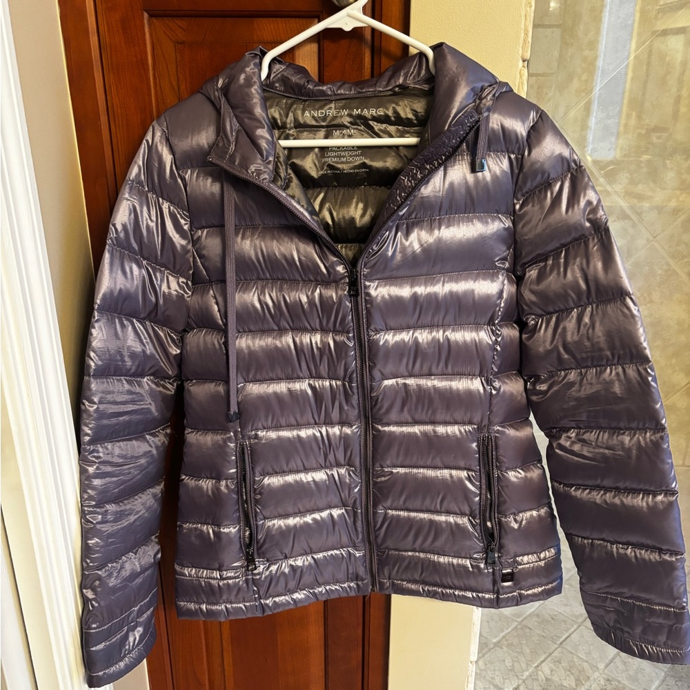 Andrew Marc Packable Down Jacket